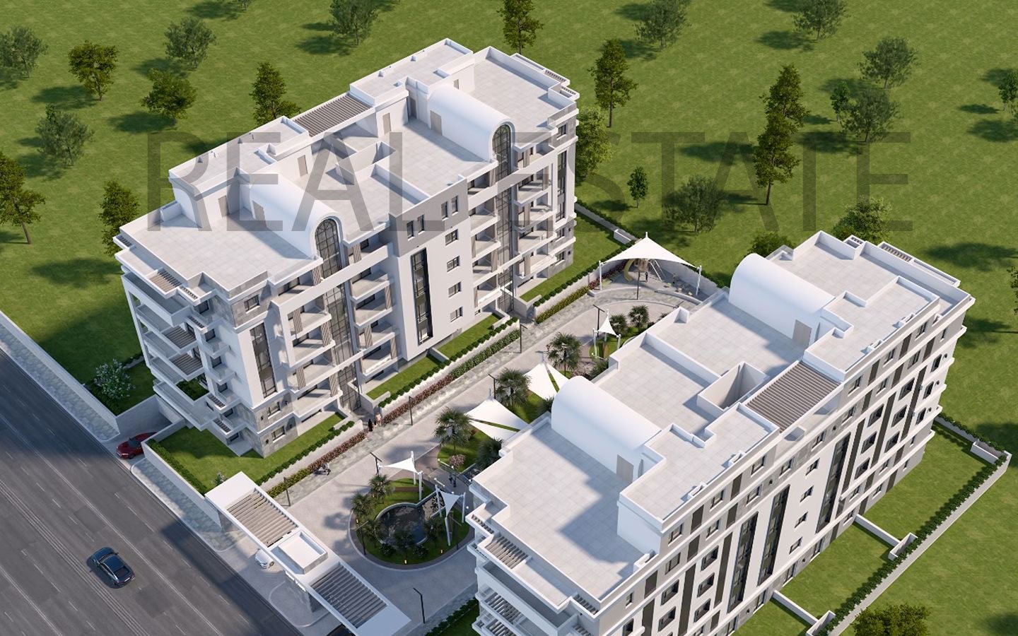 كومباوند نيو بارك الشيخ زايد: استثمار عقاري واعد في قلب مدينة الشيخ زايد